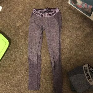 Purple gymshark flex leggings